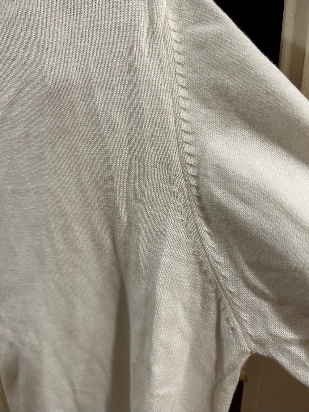 Collectif NWOT Cotton Blue Lobster & Clam Shell embroidery white US18 cardigan - Picture 12 of 15